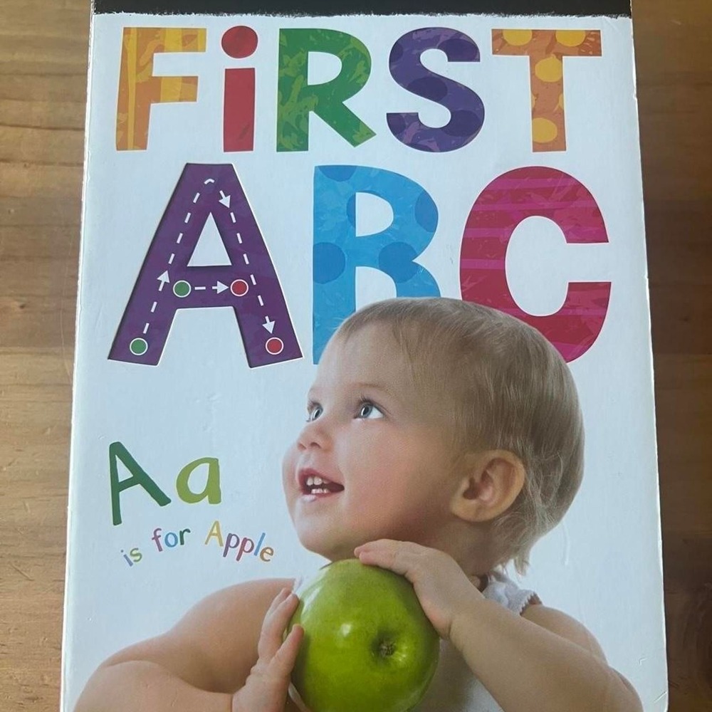 My First Touch and Trace ABC book